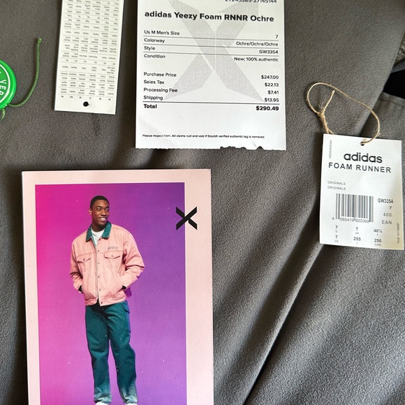 Yeezy Foam Runners - Ochre Unisex - Picture 7 of 7